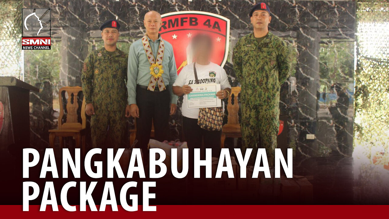 Mga dating rebelde, nakatanggap ng pangkabuhayan package mula sa DOLE at RMFB IV-A