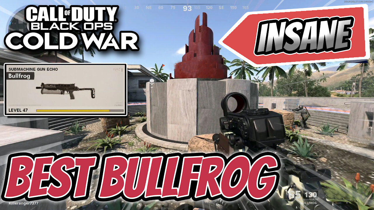 The Bullfrog is One of the Best SMGs in Cold War - BEST BULLFROG Class Setup Black Ops Cold War