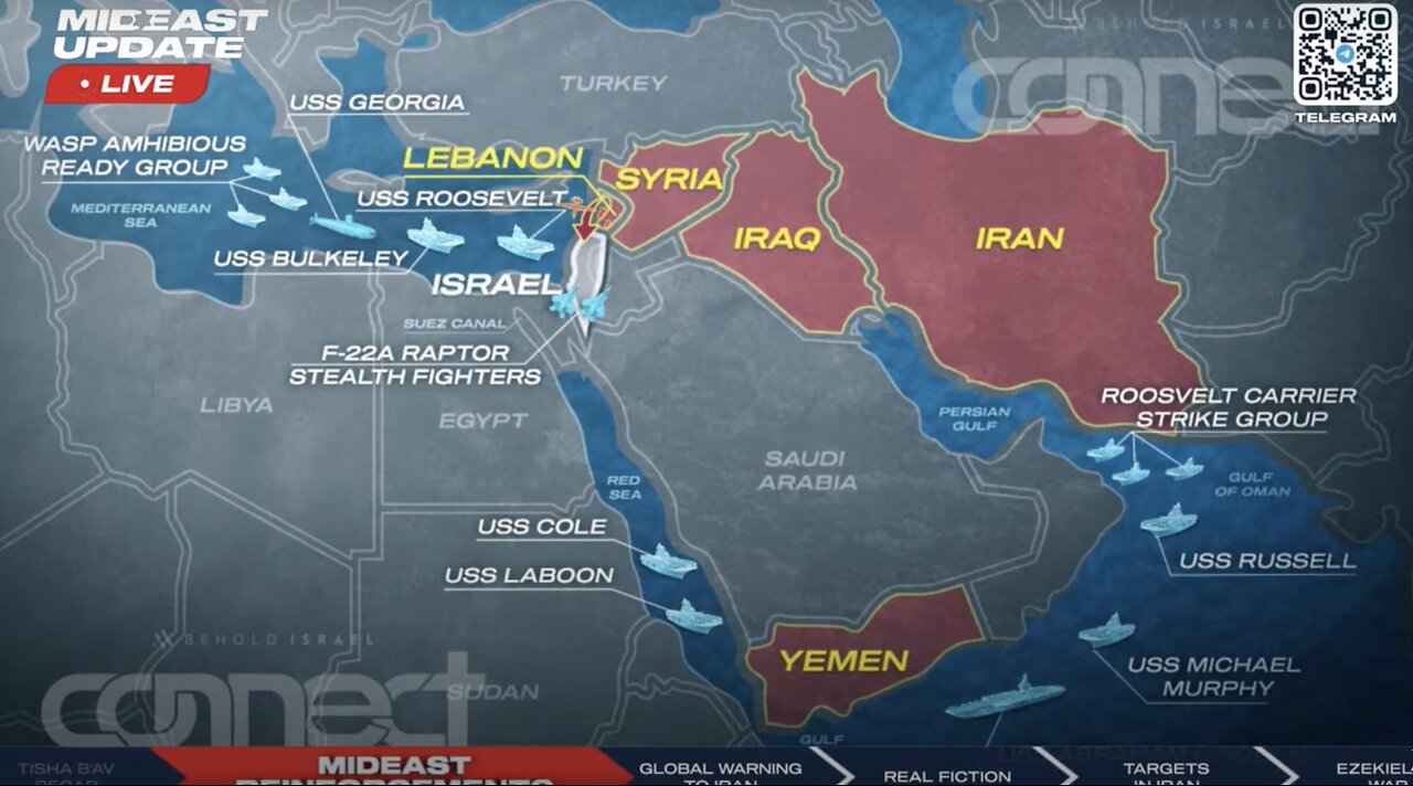 14 US Ships in Middle East, Iran Backs Down, Mockery of Trump Fulfills Daniel 11:21 Confirming Trump Is the Son of Perdition, CERN & I Pet Goat 2, Don Jr. Calls for Elon Musk, Earthquake Rattles L.A., The 3rd Temple, Isaiah 50:10-11