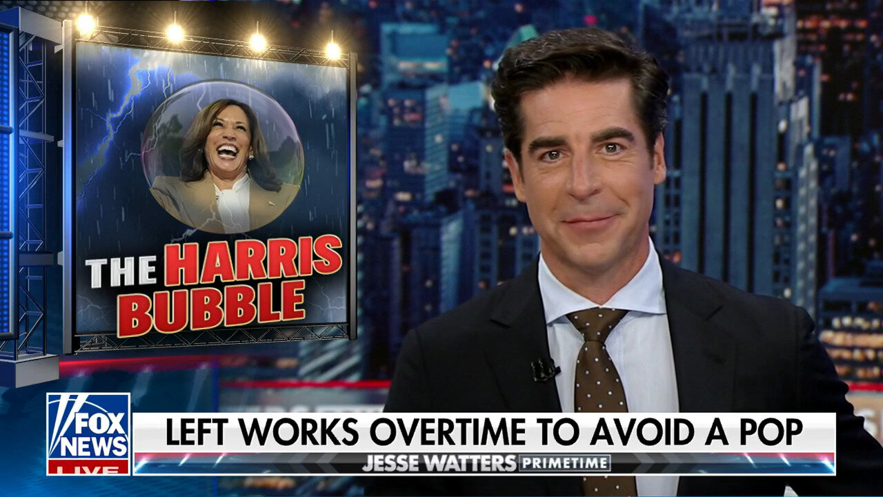 Jesse Watters: After A Month Running Scared, Kamala Harris Did An Interview