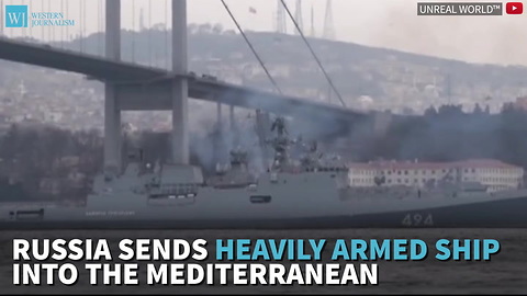 Russia Sends Heavily Armed Ship Into The Mediterranean