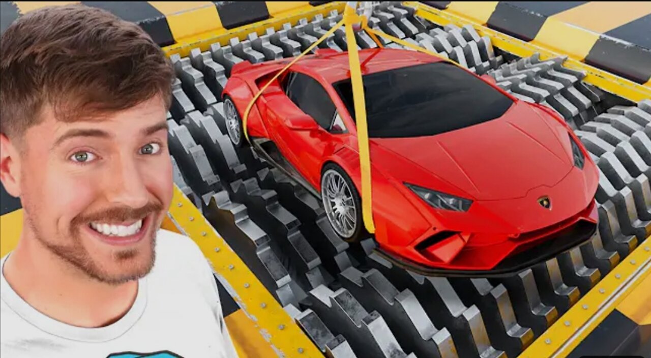 Lamborghini Vs World Largest Shradder