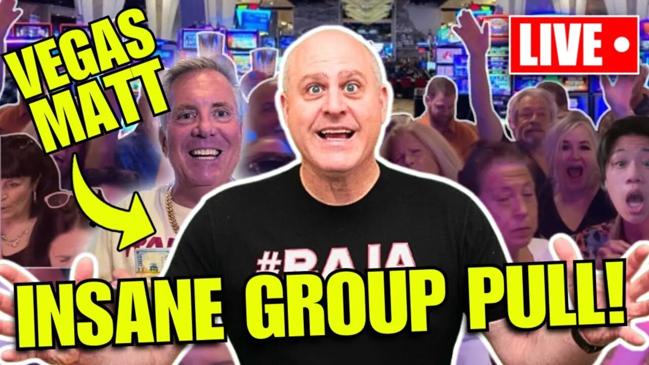 LIVE! The Largest Group Pull in California History! @VegasMatt