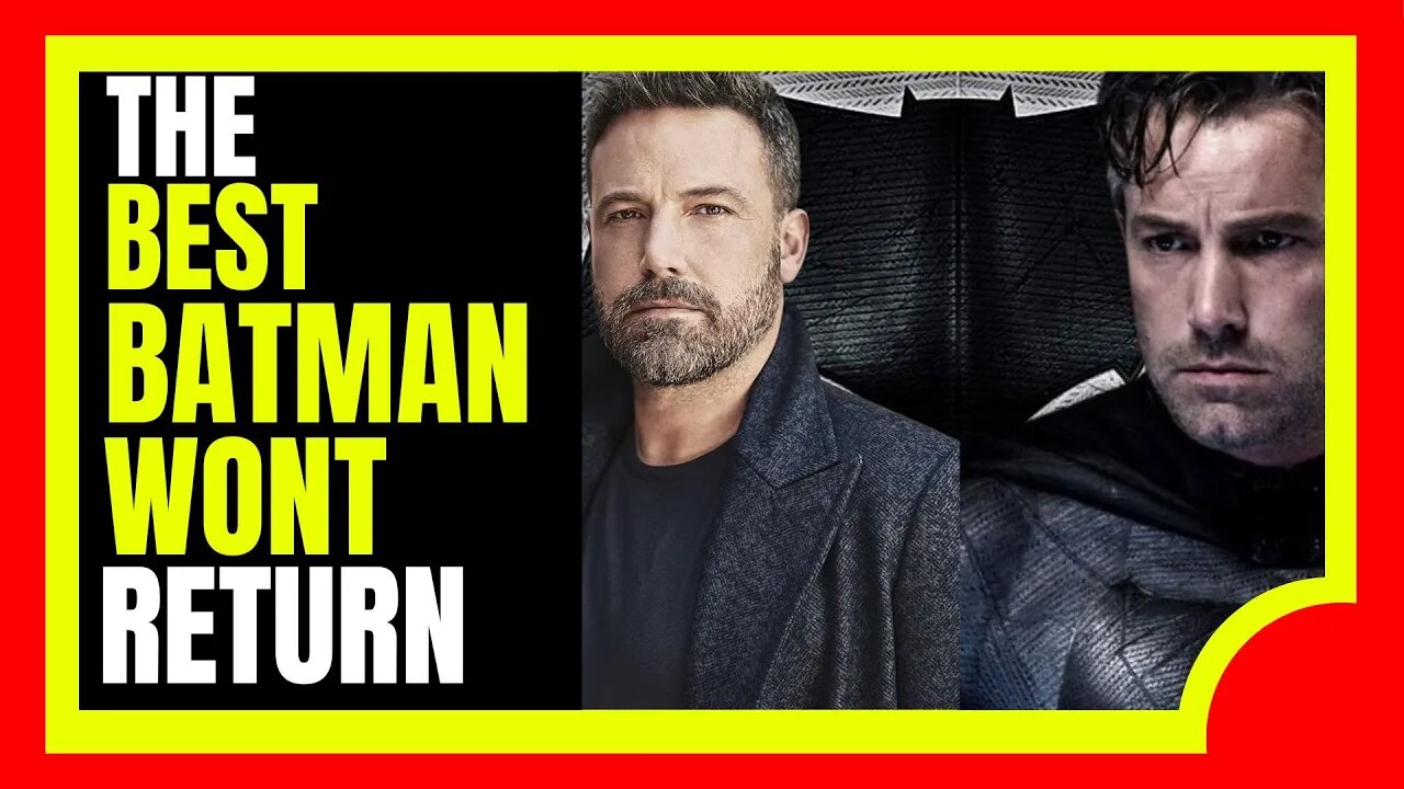 Ben Affleck Wants Nothing To Do With James Gunn's DCEU #restorethesnyderverse