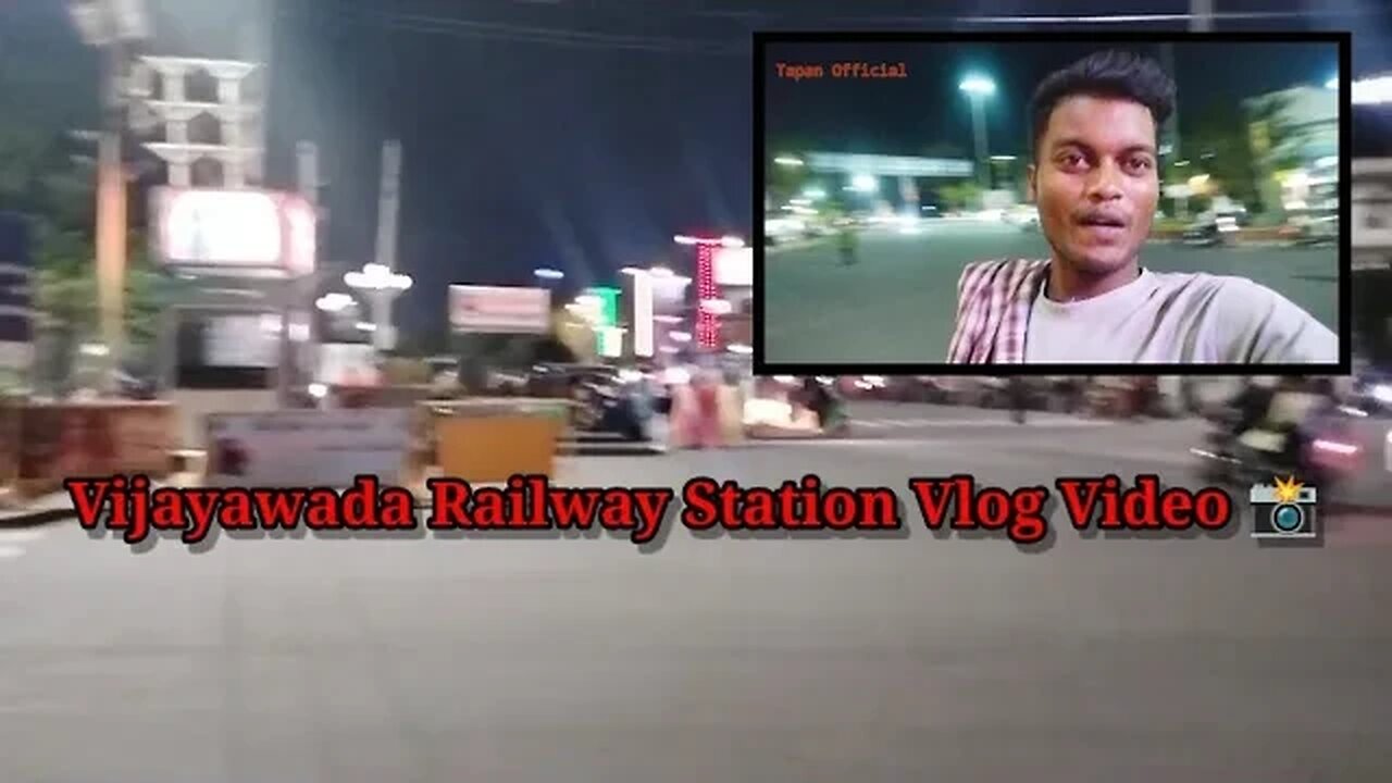 Vijayawada railway station vlogs video sambalpuri #vijayawada