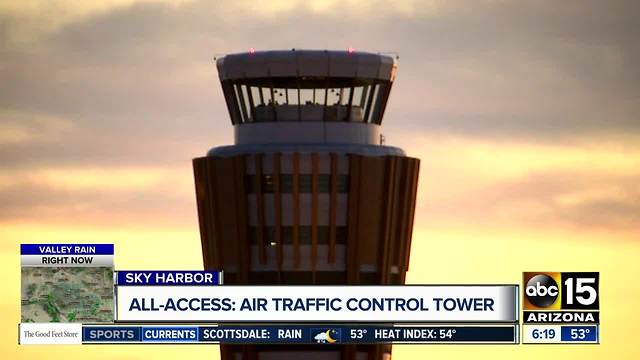 Inside look at Sky Harbor Airport's air traffic control tower