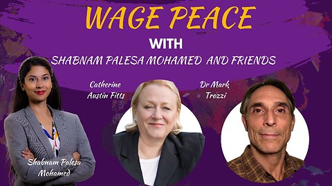 "Profiteering from Genocide" - Wage Peace with Shabnam Palesa Mohamed and Catherine Austin Fitts