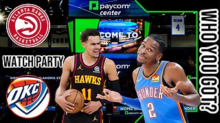 Atlanta Hawks vs Oklahoma City Thunder | Live Play by Play & Reaction Stream | NBA 24 Preseason