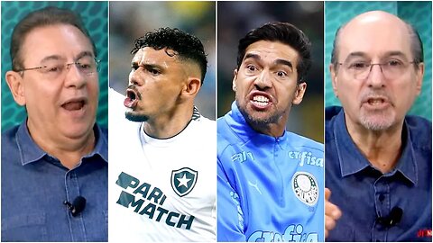 "O Palmeiras TÁ INCOMODADO, cara! Vai PEGAR o LÍDER Botafogo, e EU ACHO que..." JOGÃO GERA DEBATE!