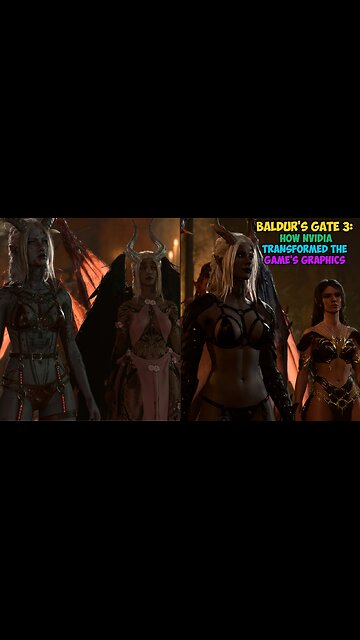 Baldur's Gate 3: How NVIDIA Transformed the Game's Graphics #baldursgate3