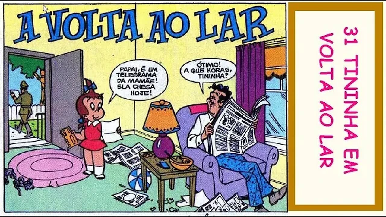 30 TININHA EM VOLTA AO LAR #gibi #comics #quadrinhos #hitorieta #museusogibi