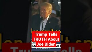 Donald Trump EXPOSES Joe Biden #shorts #trump #sleepyjoe