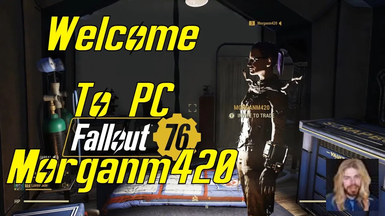 Fallout 76 Leveling With Morganm420 Welcome to Fallout 76 PC Morganm420