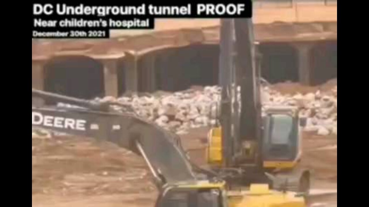 TUNNEL SOUTERRAIN UNE RÉALITÉ EXPOSED DEEP STATE THEORY