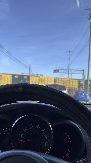 Slow moving train to hell