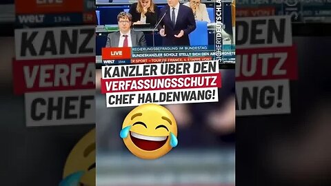 #Kanzler #Scholz über den Chef des #verfassungsschutz