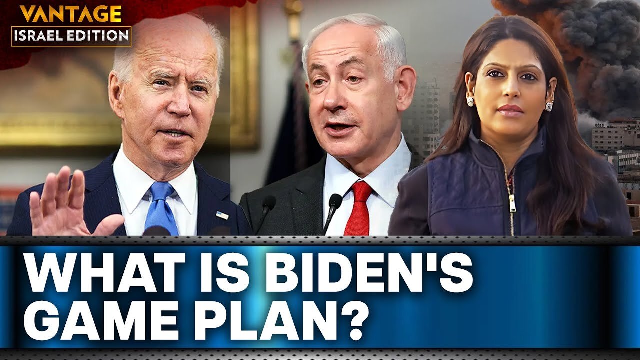 Israel-Hamas War: What is the "US Strategy" for the War? | Vantage with Palki Sharma