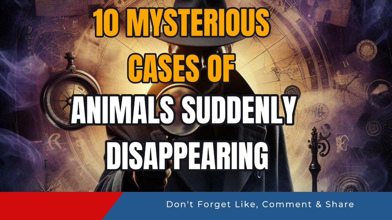 10 Mysterious Cases of Animals Suddenly Disappearing
