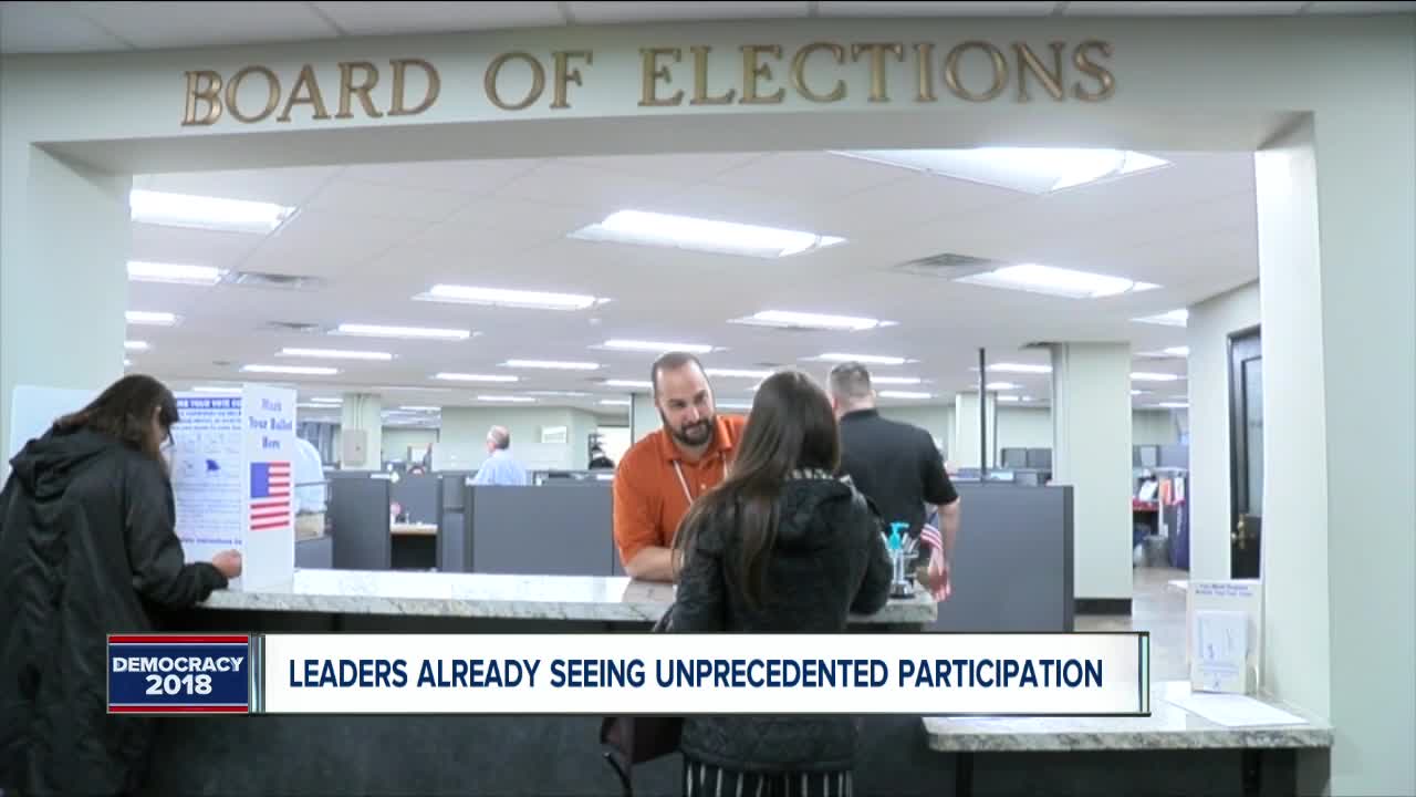 Local leaders already seeing surge from absentee voters