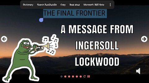 A Message from Ingersoll Lockwood