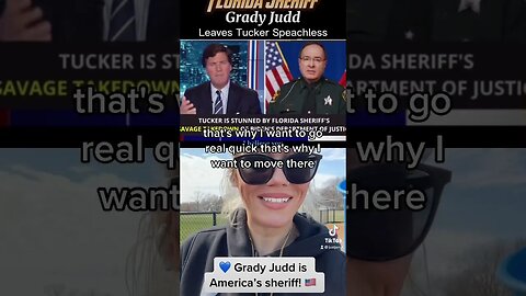 Sheriff Grady Judd IS ULTRA American! #gradyjudd #tiktok #tuckercarlson #viral