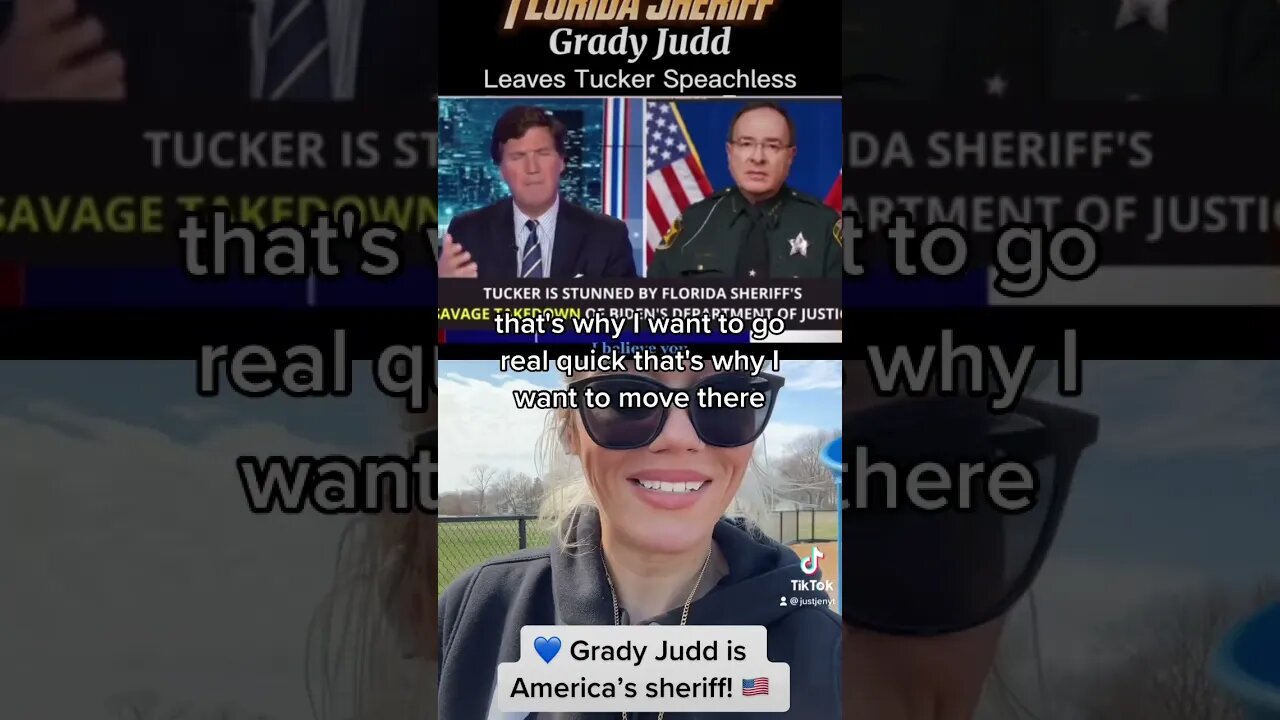 Sheriff Grady Judd IS ULTRA American! #gradyjudd #tiktok #tuckercarlson #viral