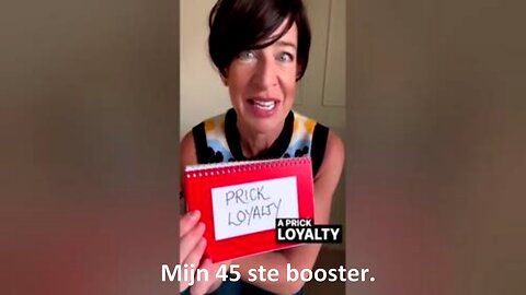 Mijn 45ste booster.