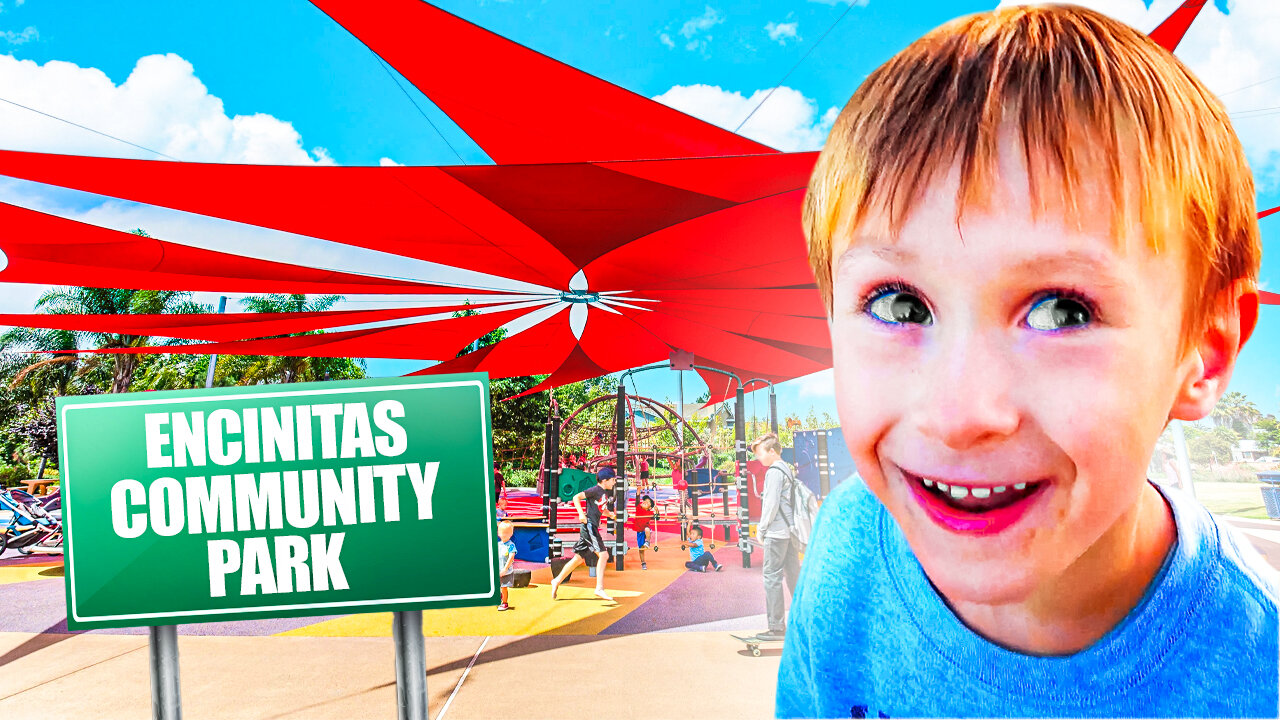 Journey to a World of Fun: Gabriel's Incredible Adventure at Encinitas Community Park