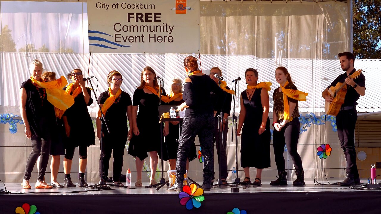 Madjitil Moorna Aboriginal Choir Singing Music Cockburn Western Australia