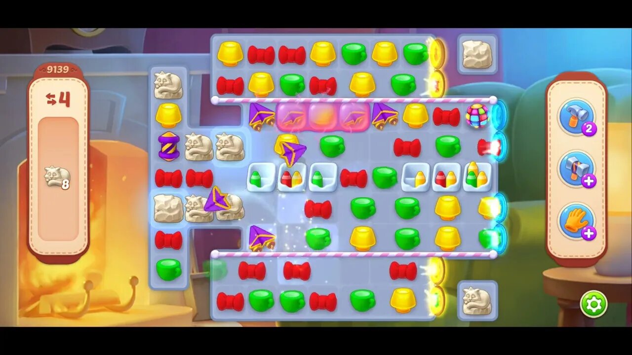 Playrix Homescapes Gameplay Walkthrough Level 9139