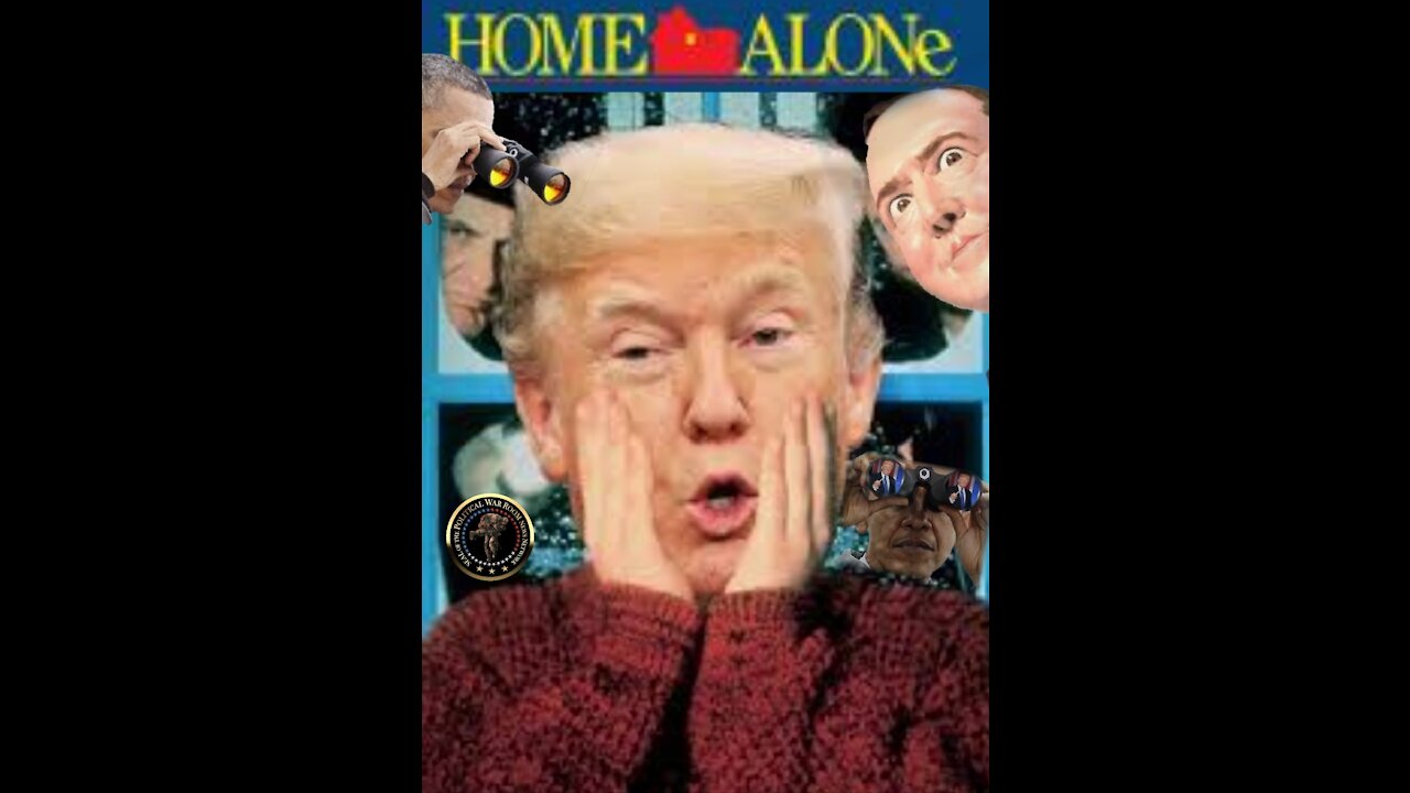 YOUR Never " HOME ALONE " With PRESIDENT Donald Trump (Never Home Alone The Movie)