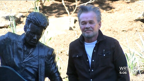 October 18, 2024 - John Mellencamp Statue Dedicated at Indiana University