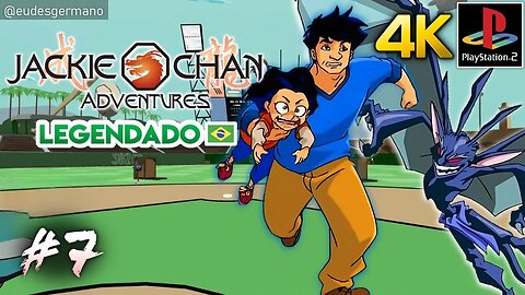 Jackie Chan Adventures (PS2) Parte 7 - Hsi Wu, o Demônio do Céu (Legendado) [4K]