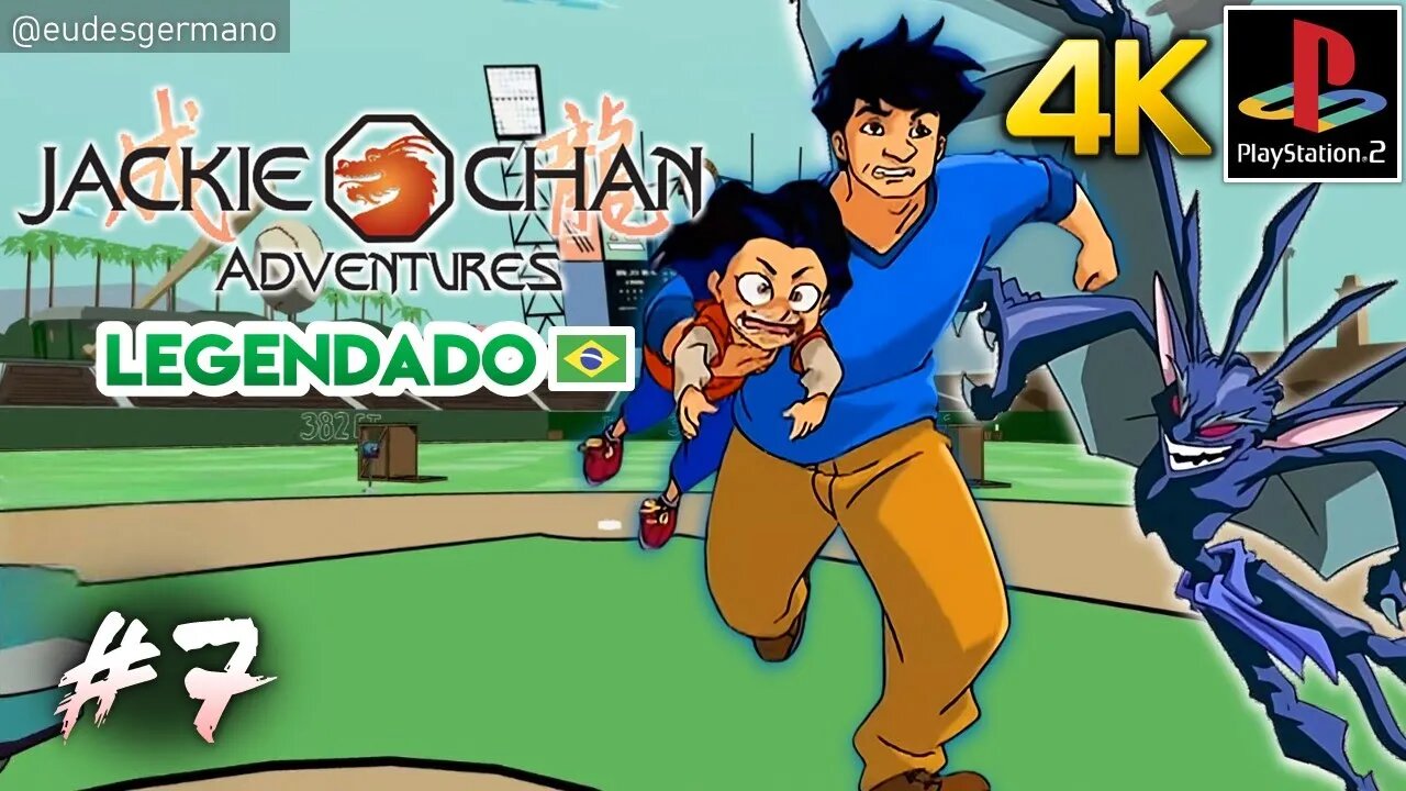 Jackie Chan Adventures (PS2) Parte 7 - Hsi Wu, o Demônio do Céu (Legendado) [4K]