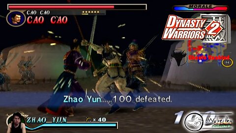 (PS2) Dynasty Warriors 2 - 05 - The Battle at Wu Zhang Plains - Zhao Yun Ending (Cheats Enabled)