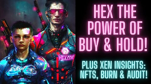 HEX The Power Of Buy & Hold! Plus Xen Insights: NFTs, Burn & Audit!