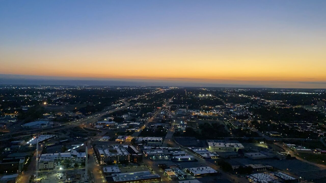 The Tulsa Skyscraper Sunrise