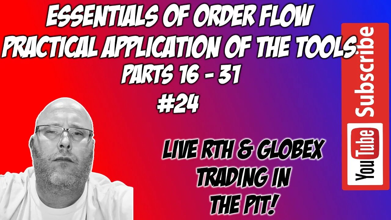 Essentials of Order Flow Group - Pre Market Game Planning - Session XXIV - The Pit Futures Trading