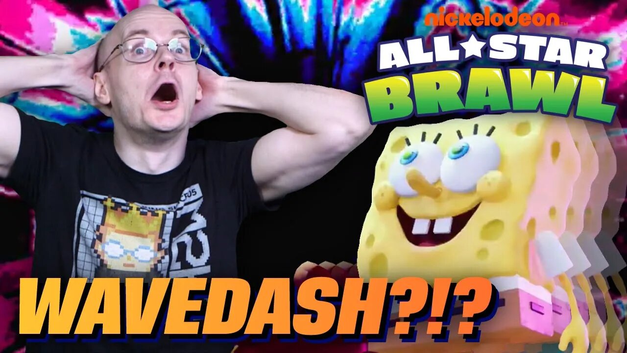 Spongebob can WAVEDASH?!? - Mew2king Reacts to Nickelodeon All-Stars Brawl Gameplay