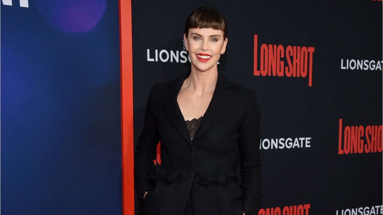 Fans Love Charlize Theron's Faux Bangs