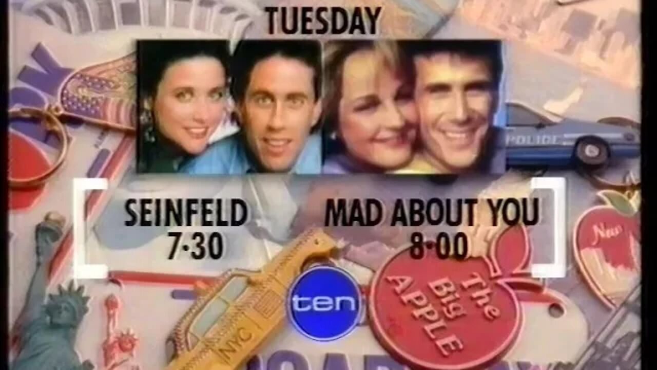 Promo - Ten: Seinfeld and Mad About You (1995)