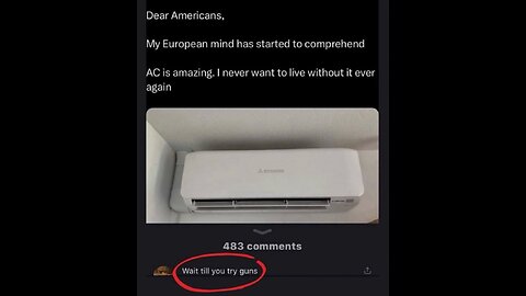 Air Conditioning is the Best #silly #funny #memes #America #Europe #ribbing