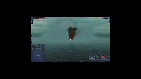 Nuclear Depth Charge VS Ship