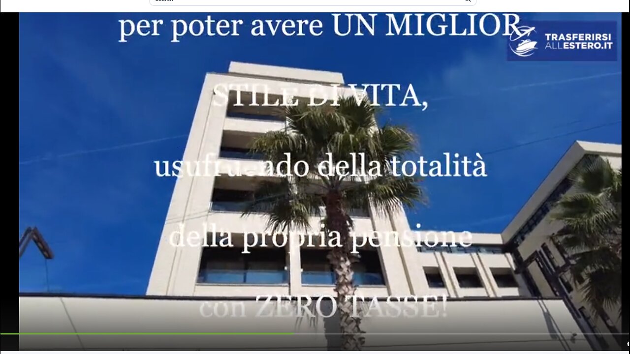 Vivere con la pensione esentasse italiana a Durazzo in Albania DOCUMENTARIO Zero tasse a vita per i pensionati europei che si trasferiscono a vivere in Albania cioè la pensione non è tassata e la si prende lorda e la paga l'Italia