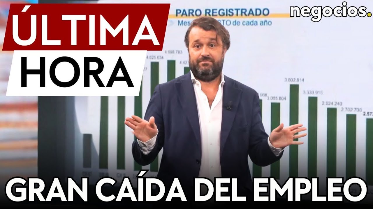 ÚLTIMA HORA | Preocupación en España: el empleo sufre su mayor caída en un mes de agosto en 5 años