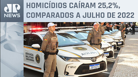 Rio Grande do Sul registra queda no número de crimes