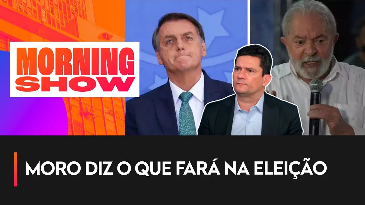 "Um segundo turno entre Lula e Bolsonaro eu..." MORO FALA A REAL