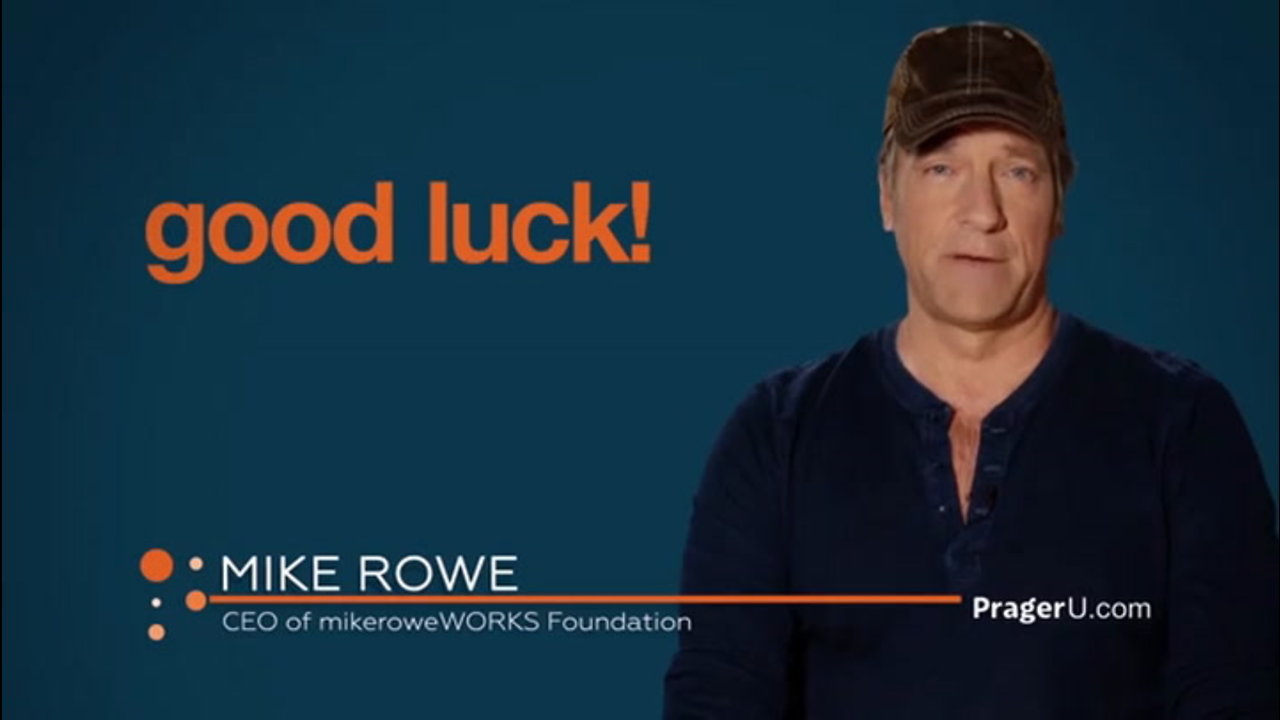 Mike Rowe’s Tough-Love Message to Kids: ‘Don’t Follow Your Passion.’