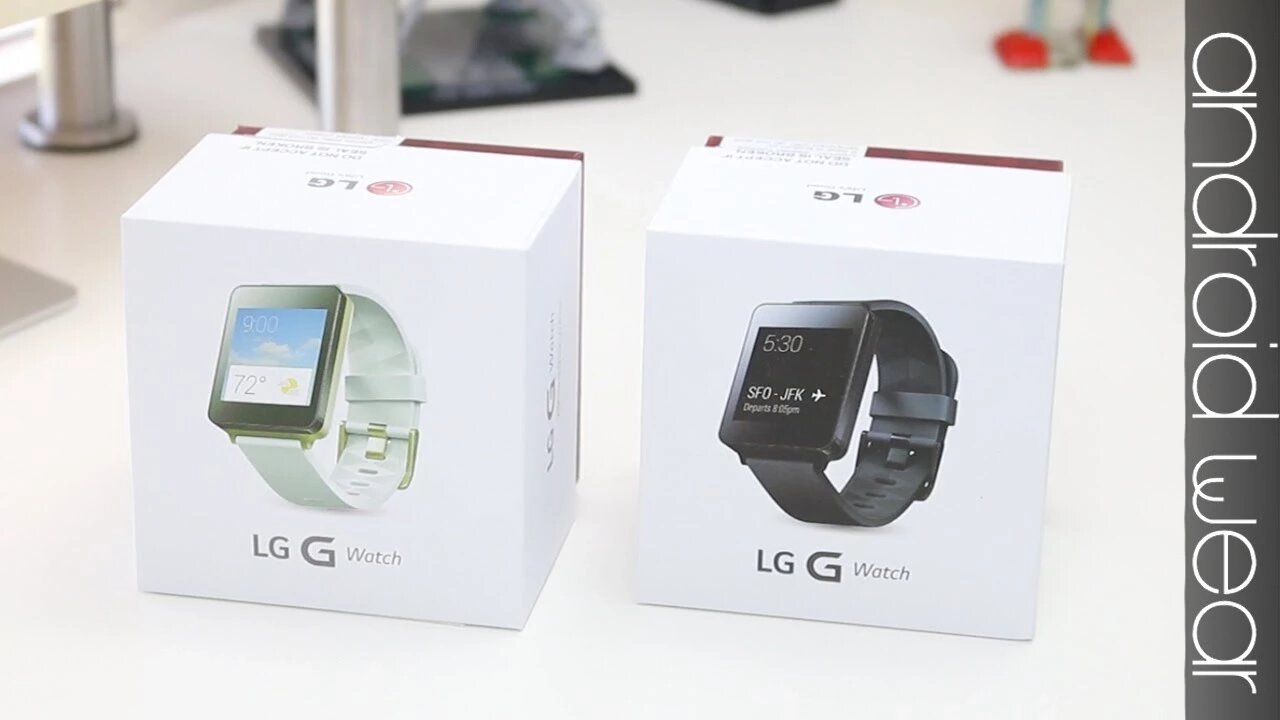 White & Black LG G Watch Unboxing & Overview