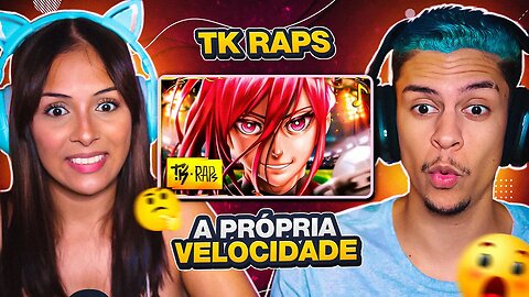 TK RAPS - A Própria Velocidade - Hyoma Chigiri | [React em Casal] 🔥